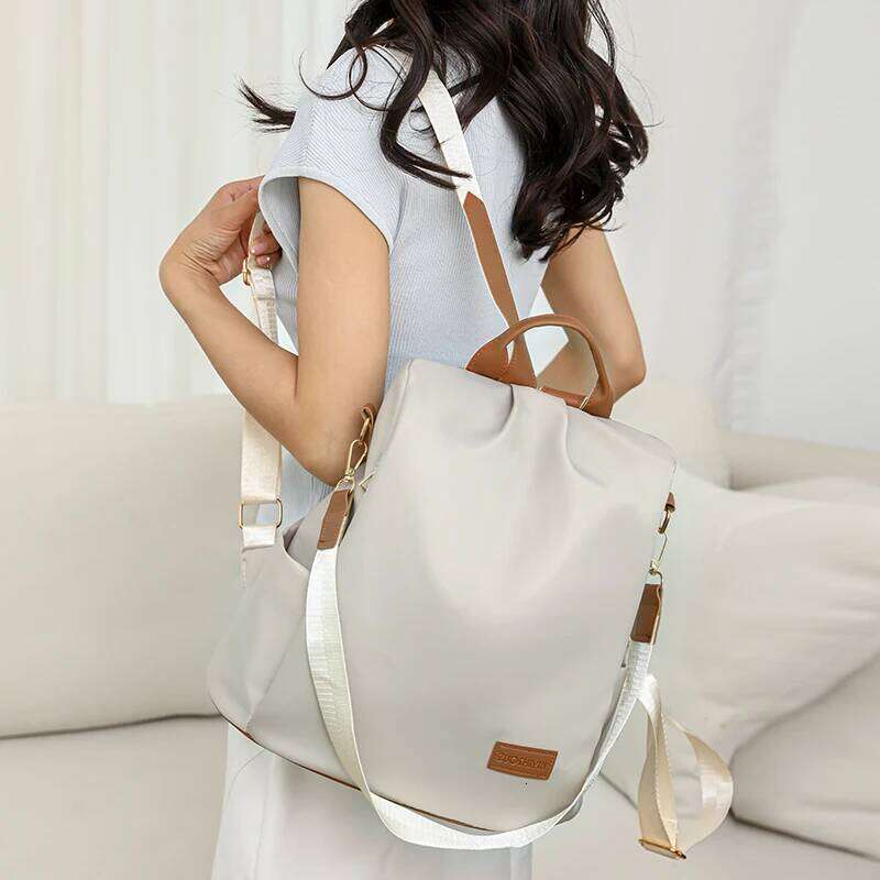 Fashion Backpack Women Oxford Cloth Shoulder Bag 2024 School Bags For Teenage Girls Light Ladies Travel Bagpack Mochila Feminina