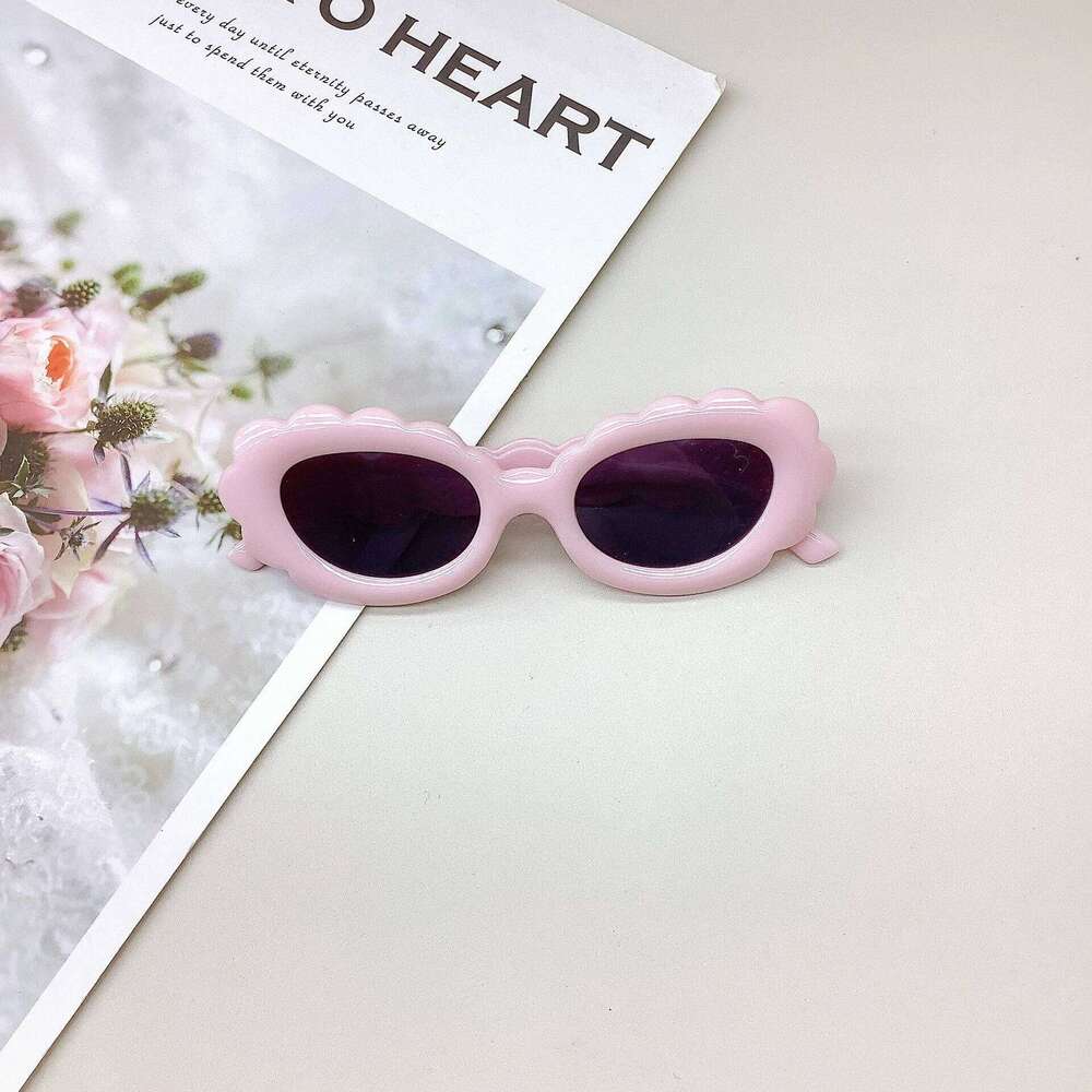2025 UV400 Protection Boys' Glasses New Fashion Children's Cute Oval Frame Girls' Sunglasses H260130