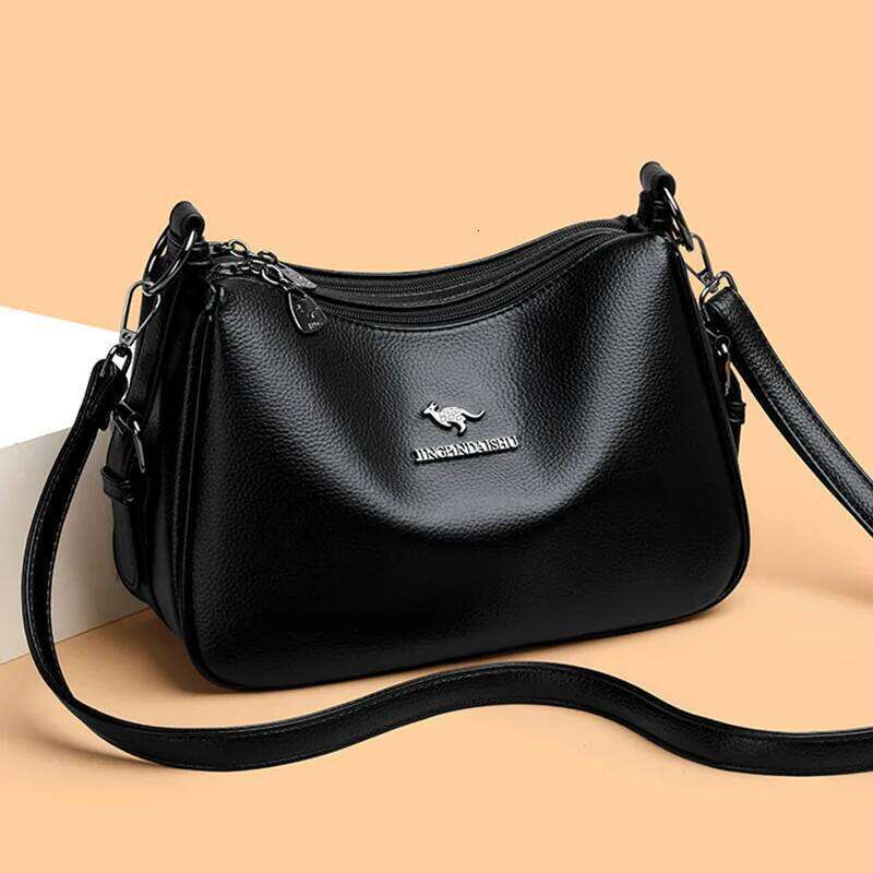 Simple Solid Color Shoulder Large Capacity Tote Crossbody Bag for Women Fashion XJ260131