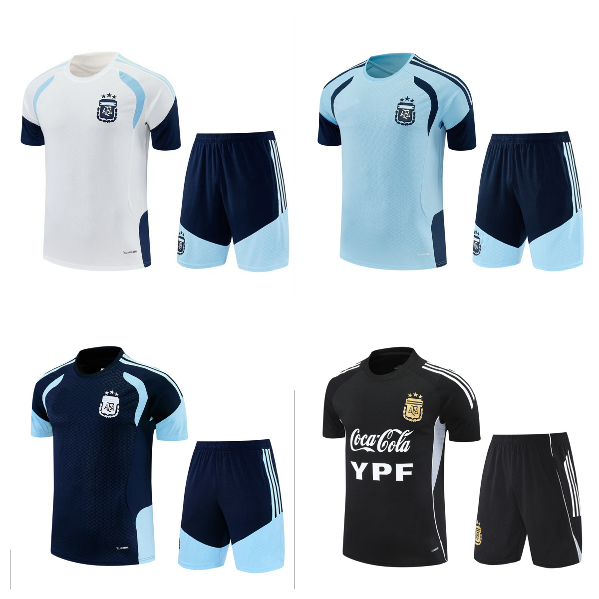 2026 27 Argentina short sleeve TRACKSUIT soccer Jersey training SUIT football shirt MARADONA DI MARIA Men Kids kit TRACKSUIT sets uniforms 666