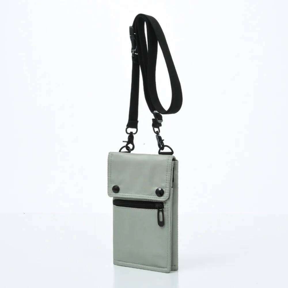 Men Travel Hanging Neck Passport Bag Women Waterproof Nylon Credit ID Card Package Portable Multifunction Money Ticket Wallet