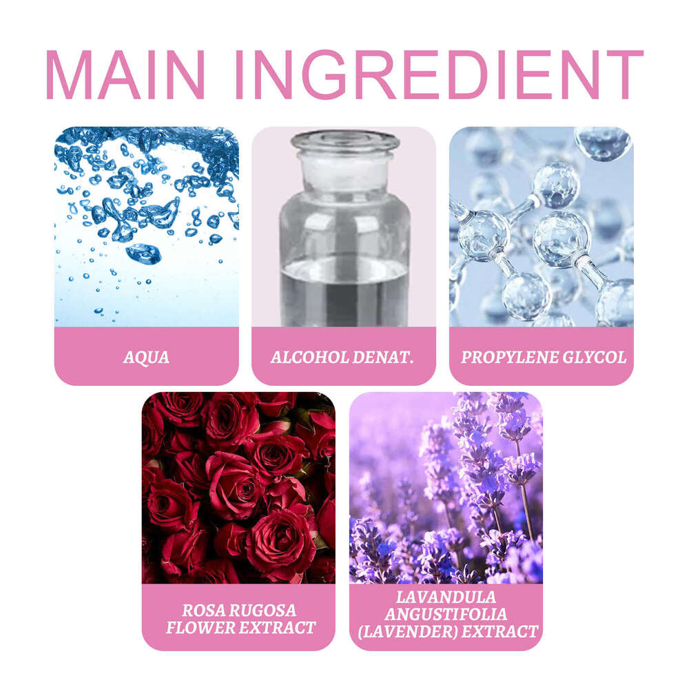 Roxelis Pheromone Rose Scent Niche Floral Fresh Long-lasting Fragrance Couple Dating Portable Perfume S260131