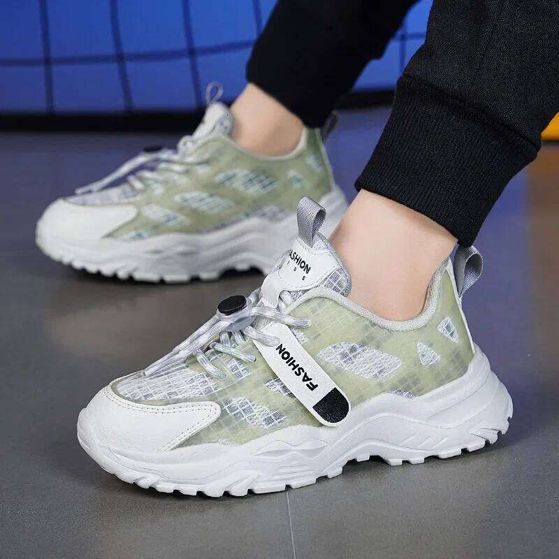 2025 New Children Sneakers Comfortable Sports for Boys Students Casual Running Outdoor Kids Shoes Y260128