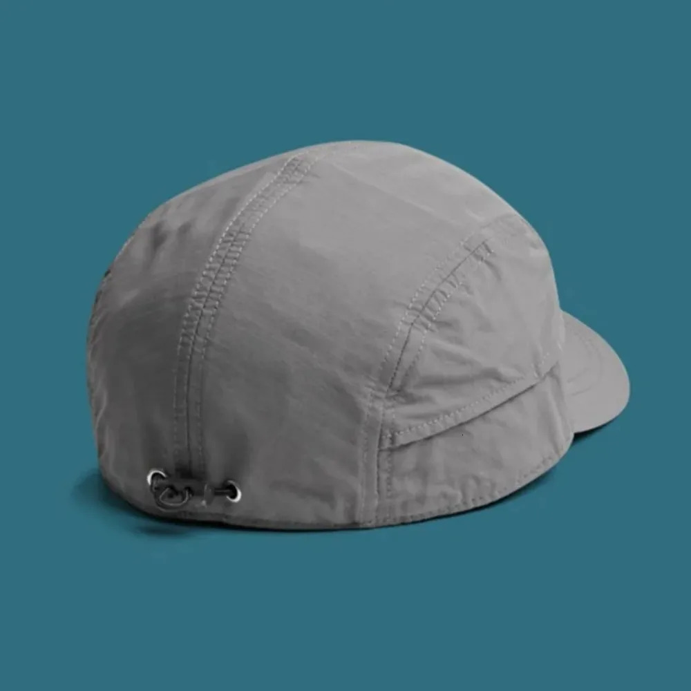 Thin Summer Outdoor Sunscreen Quickdrying Baseball Cap Mens Short Solid Color Light Board 260120
