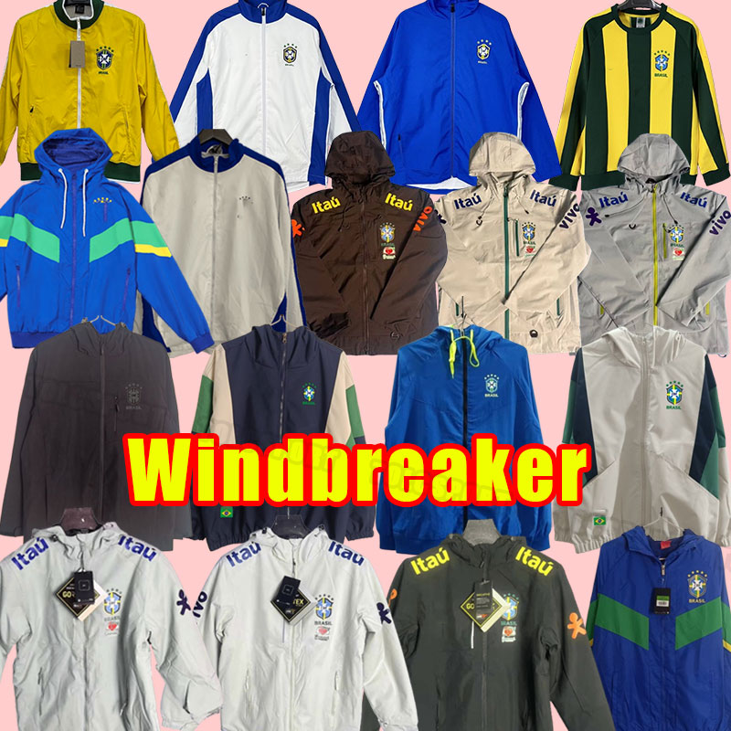 2024 soccer jersey Camiseta de futbol world 2025 cup PAQUETA NERES COUTINHO bRAZIL FIRMINO JESUS MARCELO PELE brasil 25 26 Windbreaker tracksuit training men hoodie