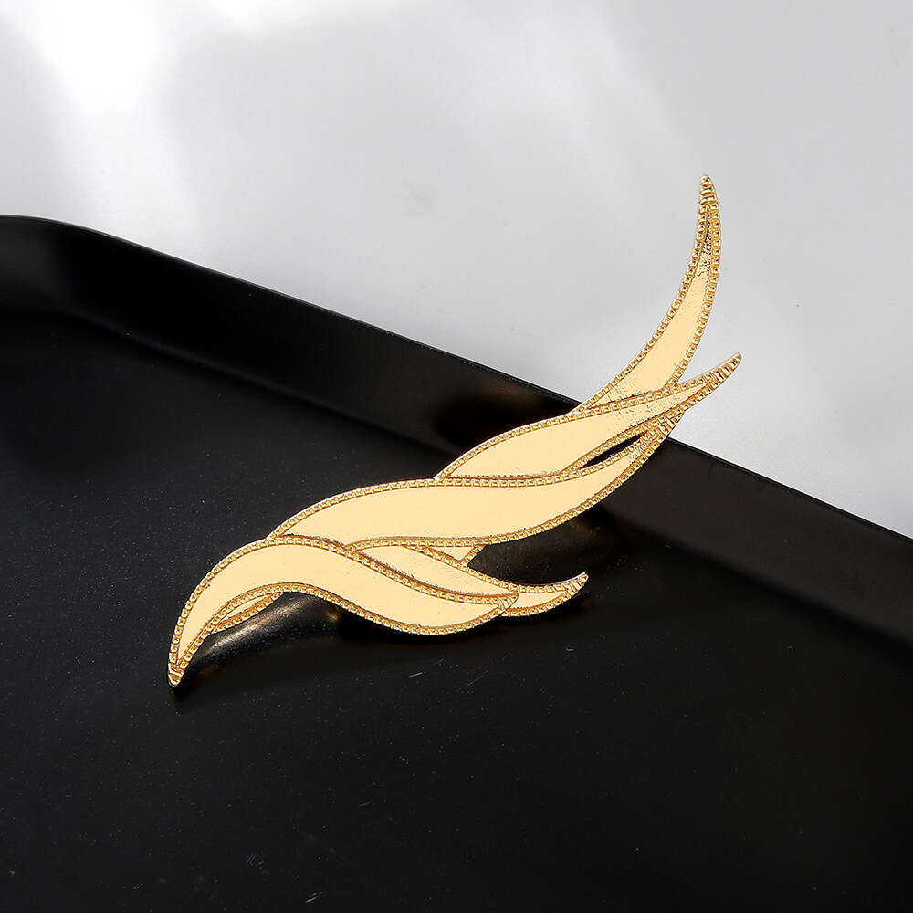 Ancient Style DIY Handmade High-Quality Mother-of-Pearl Wrapped Bamboo Plain Base Brooch Hanfu Versatile Pin