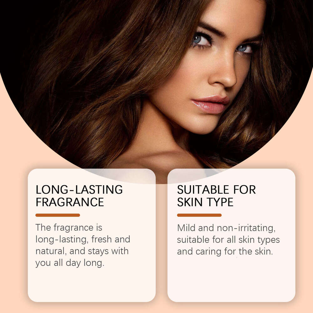 Roxelis Vanilla Coconut Fresh Light Long-lasting Elegant Exudes Charm Women's Fragrance Portable Perfume S260131