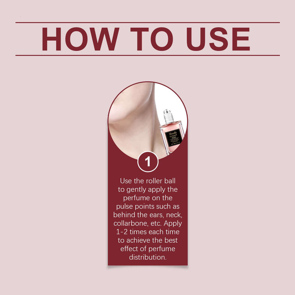 Roxelis Rose Essential Oil Water Pheromone Dating Companion Fragrance Long-lasting Couple Atmosphere Charm Perfume S260131