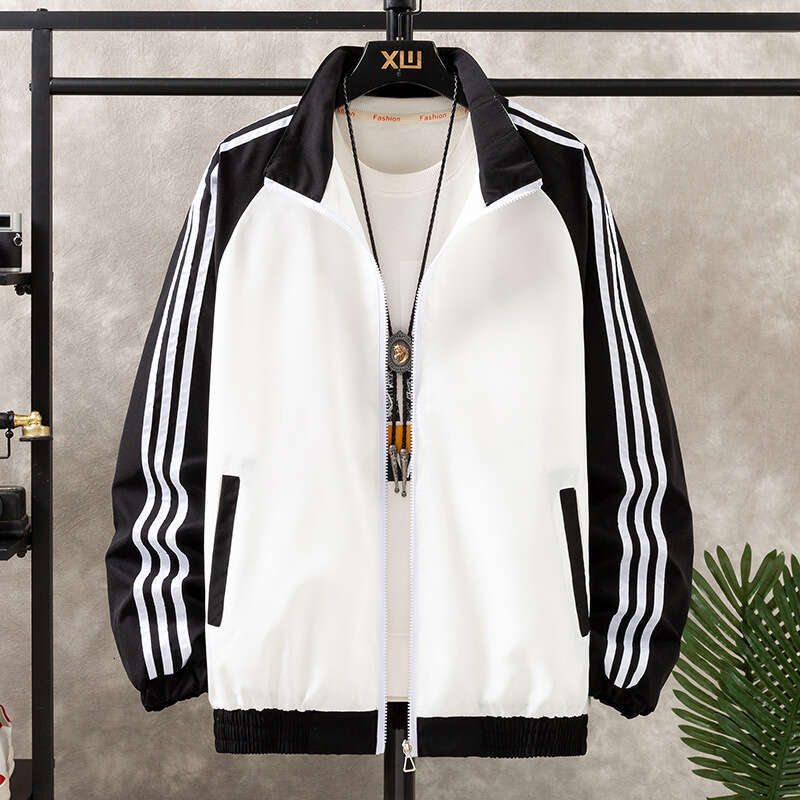 Men's Jacket Spring And Autumn New Youth For Junior High School Students Stylish Unisex Clothing Top Outdoor Recreation