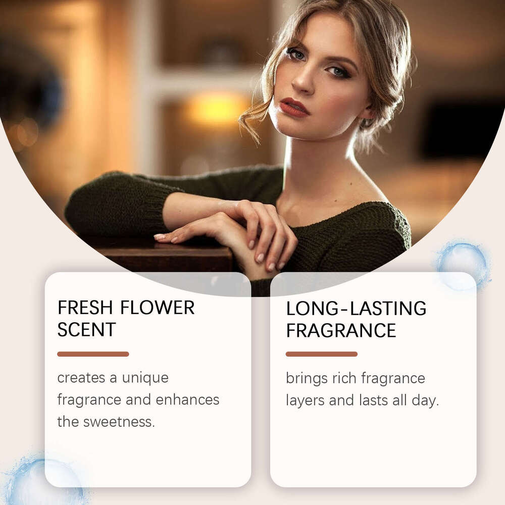 Roxelis Cherry Sandalwood Romantic Body Fragrance Natural Fresh Light Scent Daily Dating Long-lasting Elegant Perfume S260131