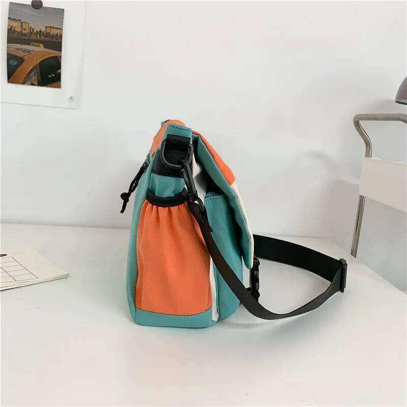 Fresh multi-color shoulder bag for women, Korean version, original street style, versatile and simple casual workwear