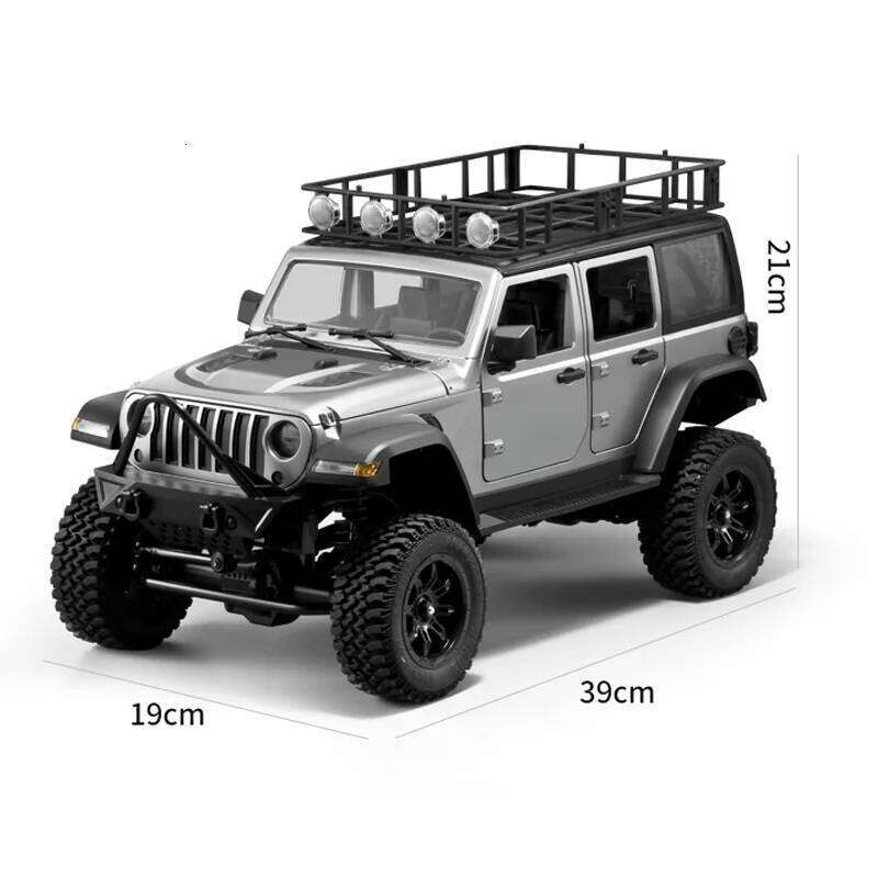 MN128 RC Crawler 1/12 Full Scale 4x4 2.4G Climbing Buggy Vehicle with LED Light 4WD Off-road Remote Control Cars Toys for Kids Y260131