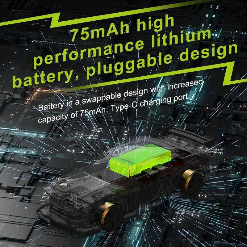 Turbo Racing 1:76 C65 Drift RC Car With Gyro Radio Full Proportional Remote Control RTR Desktop Toys For Adults and Kids Y260131