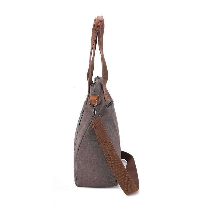 Cross-border large-capacity canvas women's casual cross-body Korean-style fashionable tote bag, simple handbag, new st