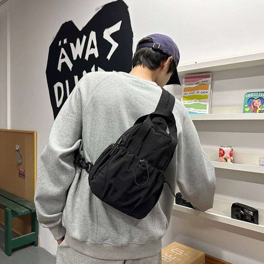 New Women's Multifunctional Backpack, Casual Solid Color School Girl's Fashionable Shoulder Travel Chest Bag, Crossbod