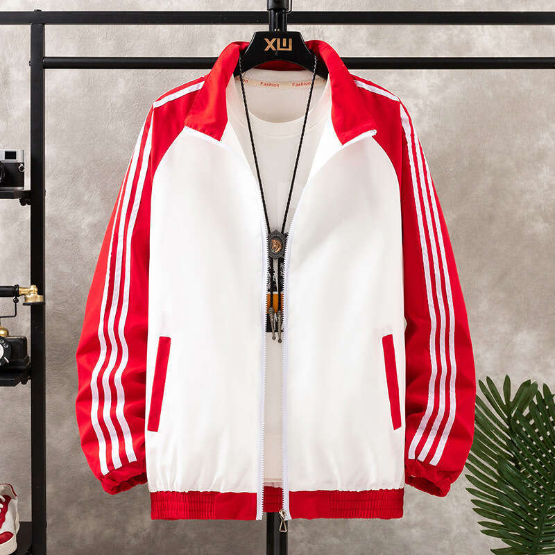 Men's Jacket Spring And Autumn New Youth For Junior High School Students Stylish Unisex Clothing Top Outdoor Recreation