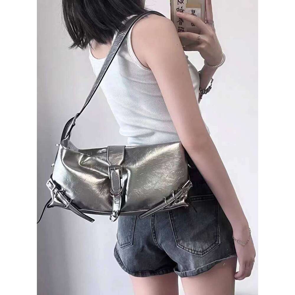 Vintage Korean All Match Streetwear Handbags Fashion Grunge Casual Shoulder Y2k Aesthetic Ins Simple Crossbody Bags Trendy