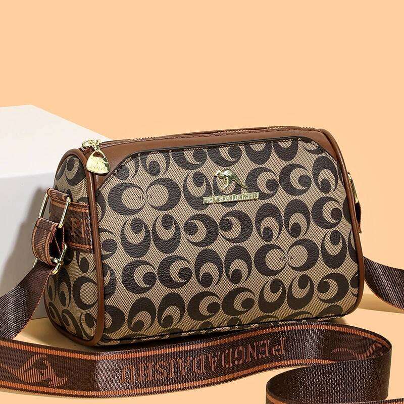 New Women's Handbag, Trendy Ladies' Crossbody Fashionable Shoulder Bag, Pillow Style with Wide Strap, Large Capacity