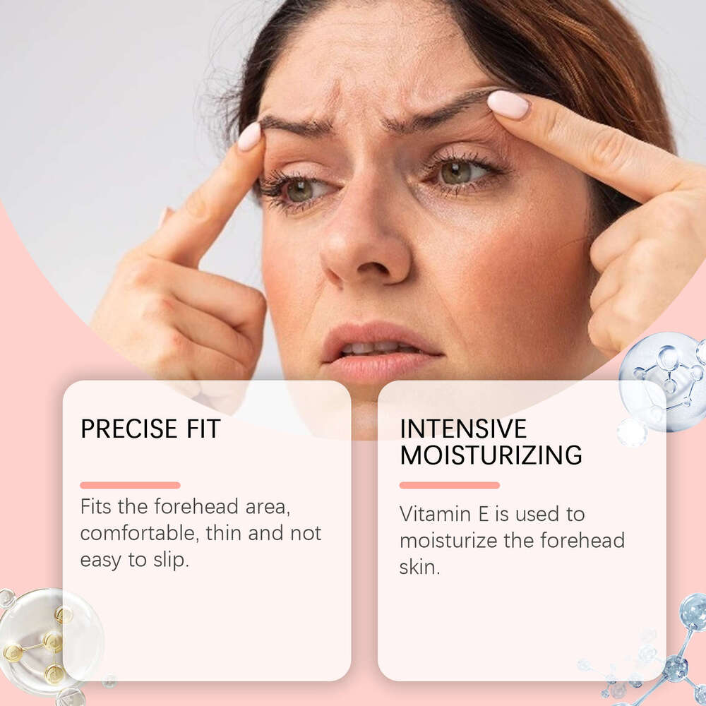 Viareline Forehead Patch Collagen Moisturizing Gentle Skin Delicate Elasticity Care S260131