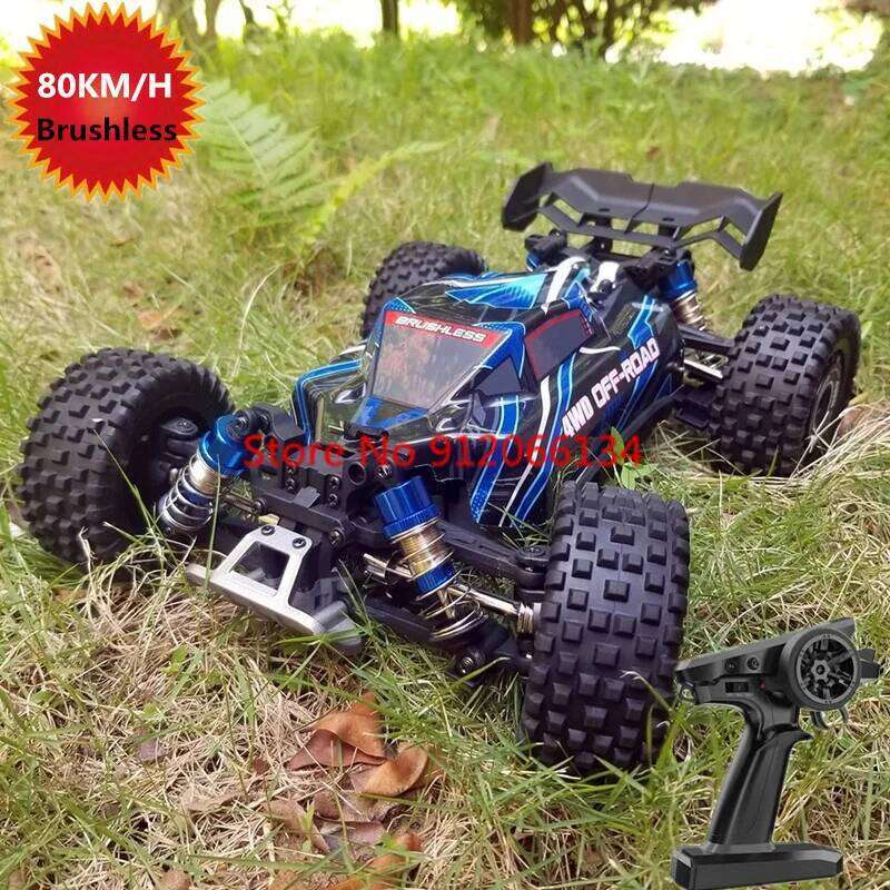80KM/H With Brushless Racing 2.4G 4WD Electric High Speed Off-Road Climbing RC Drift Car Waterproof Truck add 3S Battery Y260131