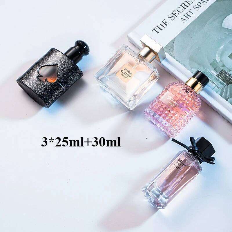 105ML Perfume Box Four Piece Set Men Women Fragrance Long Lasting Fresh Plant Floral Scent Sets For Holiday Gift Giving H260130