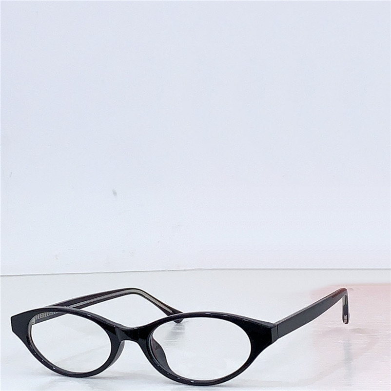 New fashion design small oval shape cat eye optical glasses K9198 acetate frame simple and popular style versatile eyewear can be prescription clear lenses