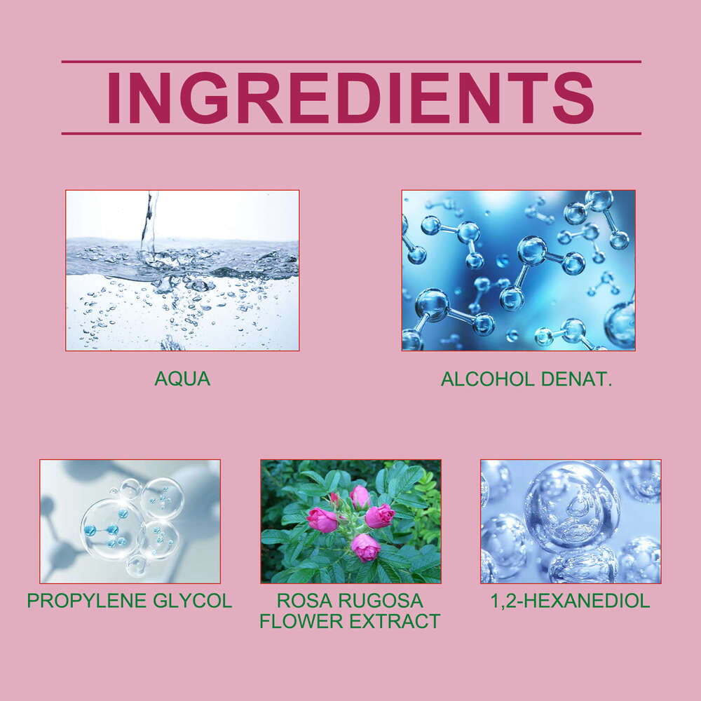 Roxelis Women's Roll-on Rose Scent Wrist Neck Portable Fresh Niche Fragrance Perfume S260131