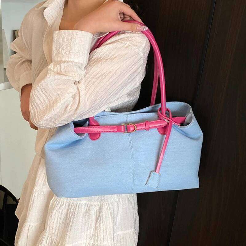 Simple Casual Large Capacity 2025 High Quality Fashionable Versatile Commuting Handbag Single Armpit Shoulder Bag for Women