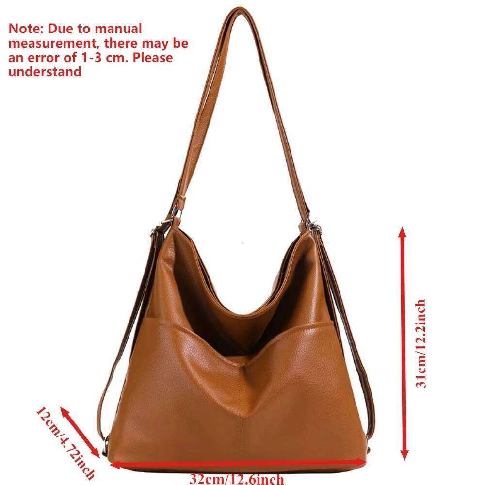 University Student Women's Tote Bag Hot Sale of The Season New Versatile High-End Large Capacity Commuter Backpack Autumn Winter