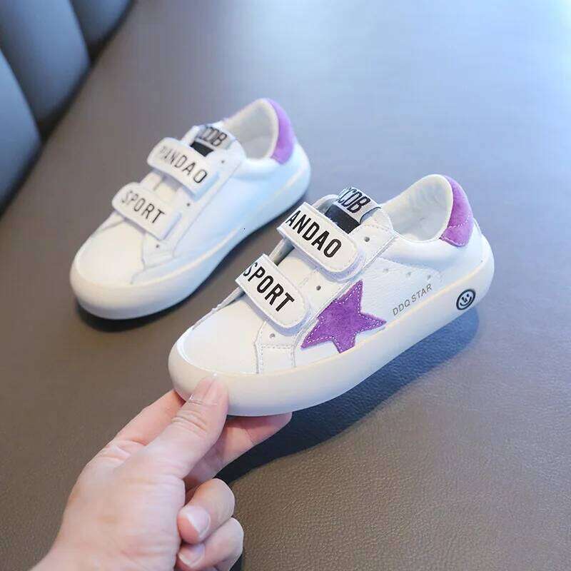 Small White Autumn New Girls Dirty Casual Stars Breathable Boy Board Shoes Sneakers Comfortable Daily Kids Y260128