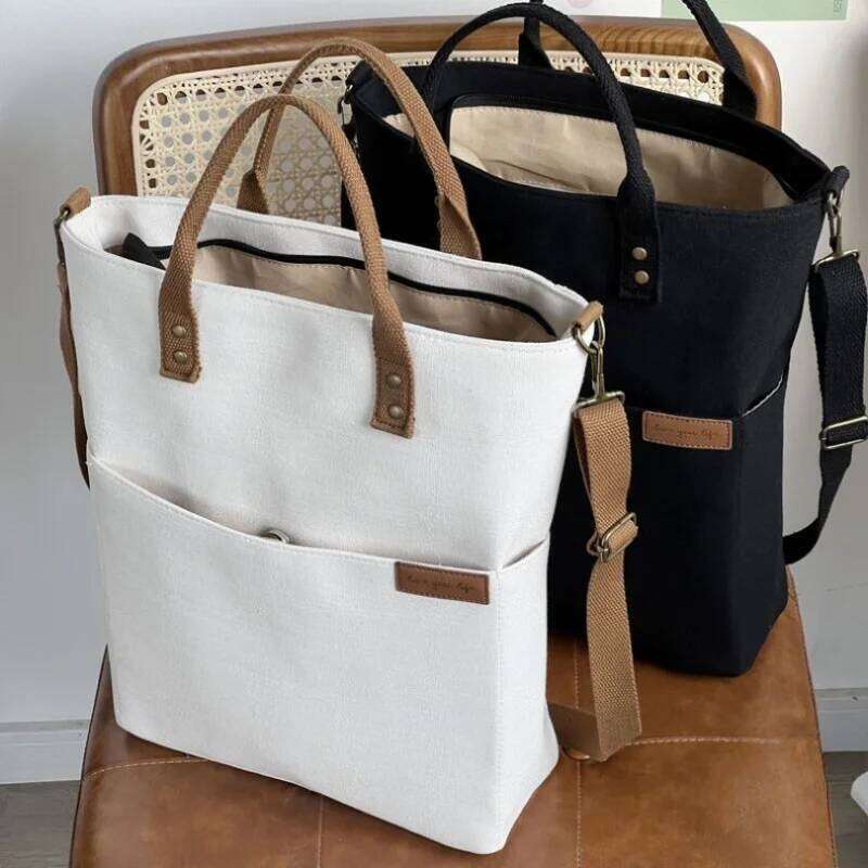 College Style Korean Version Simple Single Shoulder Tote Bag, Fashion Large Capacity Crossbody Handbag, Suitable for Commuting XJ260131