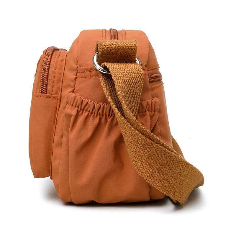 2025 New Jialongshi Fashionable Versatile Women's Single Shoulder Casual and Simple Crossbody Bag, Waterproof Nylon Fab