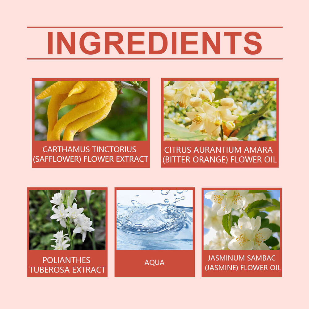 Roxelis Tuberose Elegant Light Natural Fresh Daily Portable Fragrance Charming Women's Perfume S260131