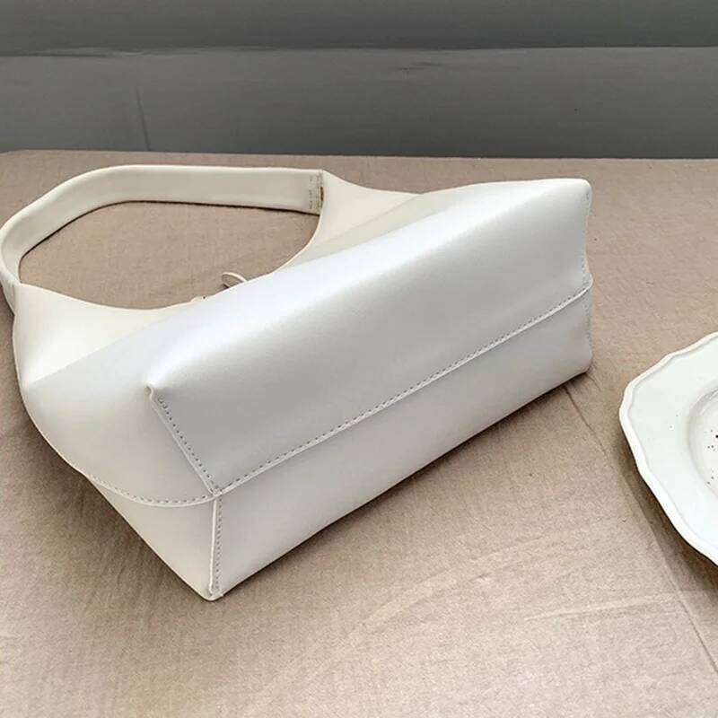 2026 Luxury Designer Woman Leather Handbag Summer Underarm Bag PU Casual Tote Korean Popular Purse Hand Bags for Lady