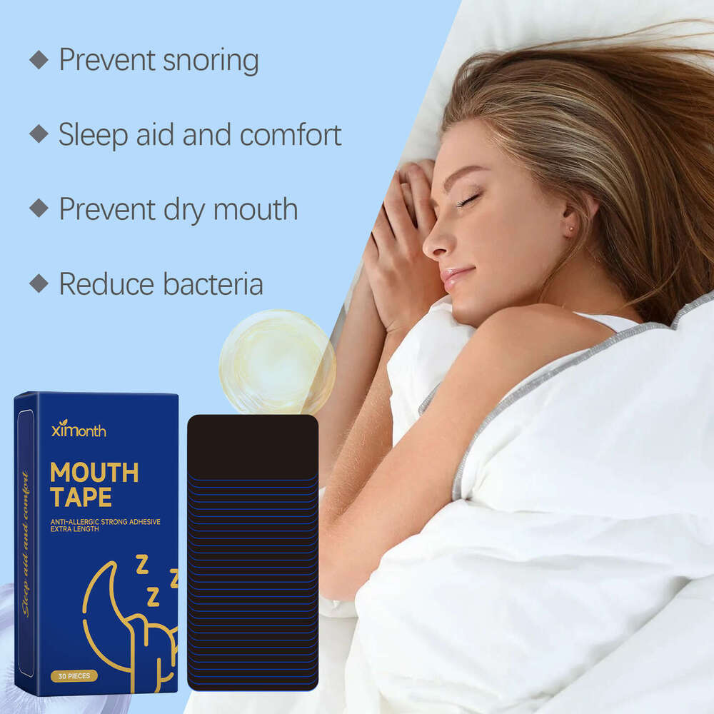 Ximonth Nighttime Care for Nasal Discomfort Snoring Sleep Anti-Snoring Ventilation Patch S260131