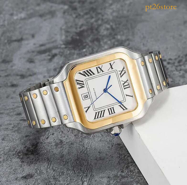 Mechanical Movement Designer Watches Mens Bracelet Business Wristwatch Steel Wristband Montre De Luxe Sapphire Mirror Stainless