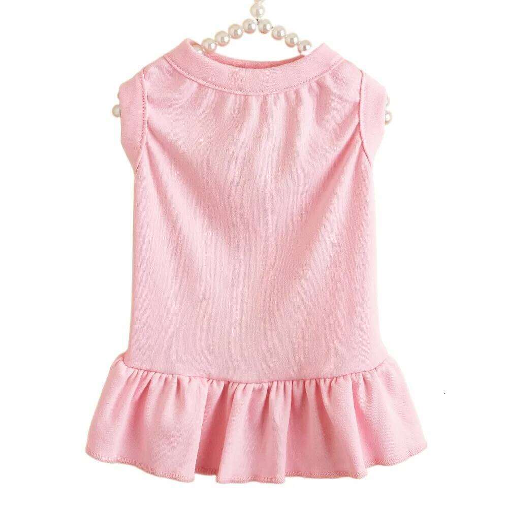 Supplies Sleeveless Clothes Soft Thin Design Pet Princess Dresses Breathable Fashionable Cat Skirt Summer H260130