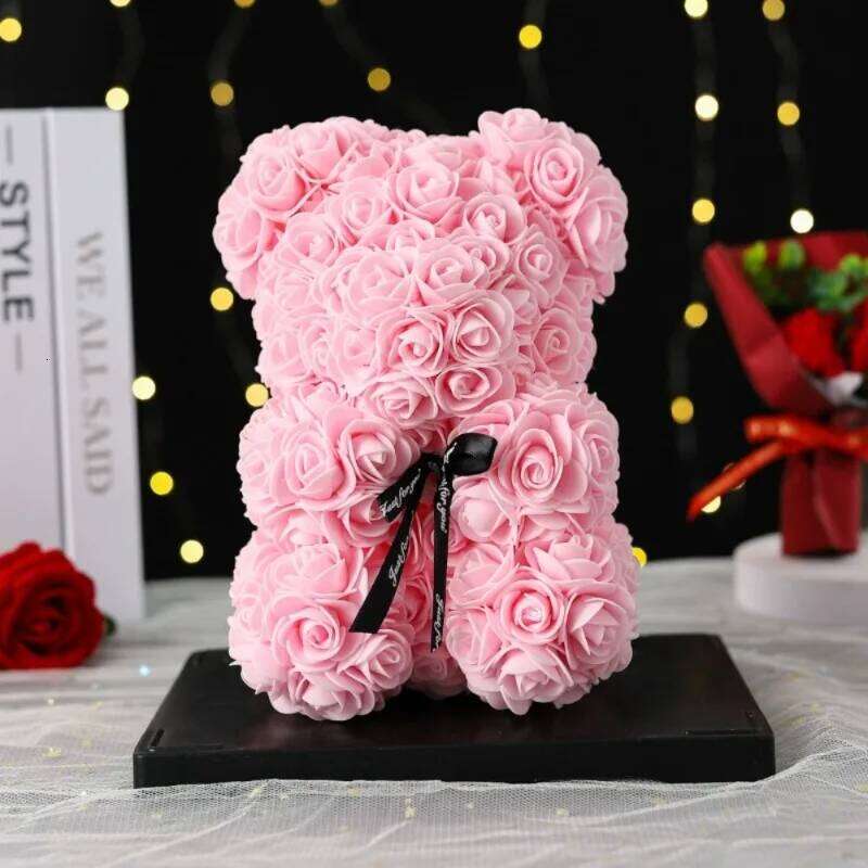 High Quality Artificial Flowers Bougeut for Wedding Centerpiece, Valentine's Day Home Decor, Birthday Party, Garden & Yard Y260131