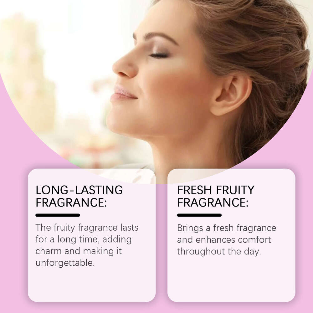 Roxelis Fruity Scent Women's Alluring Long-lasting Fragrance Natural Fresh Fruit Aroma Elegant Couple Dating Perfume S260131