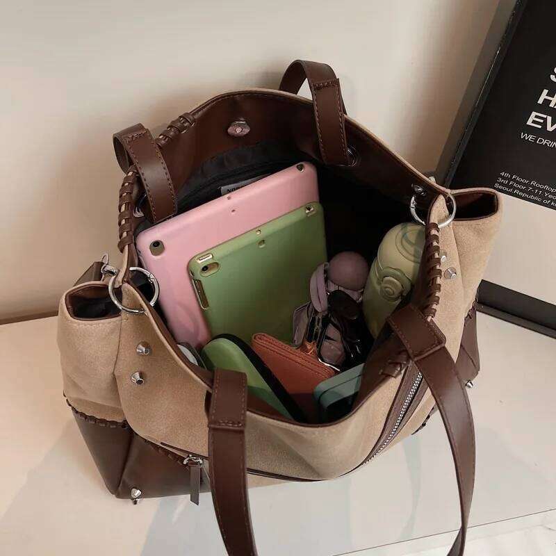 High Quality Trend Luxury Women's Tote Fashionable Designer Large Capacity Crossbody Bags for Women Daily Commute Work Bag XJ260130