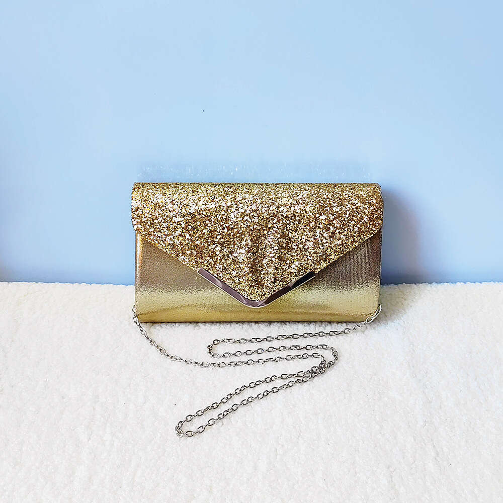 2026 Hot Sale Shiny Glitter Women's Evening Wedding Banquet Crossbody Bag Large Capacity