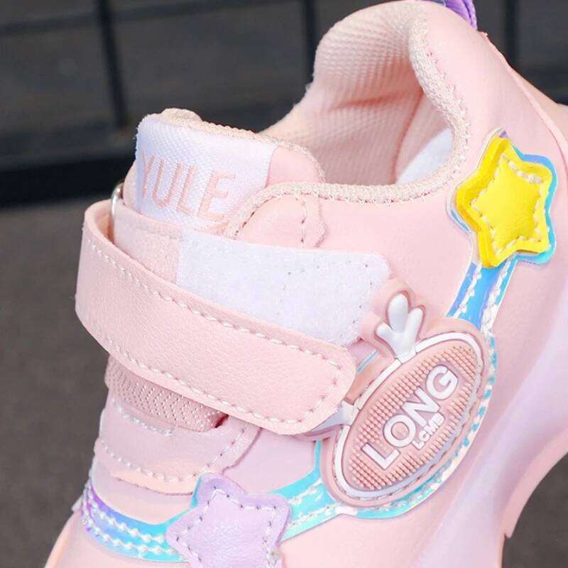 Fashion 25autumn New Light Baby Soft Sole Walking Trend Boy Shoe Allmatch Kid Shoes Anti Slip Girl Sneaker Y260128