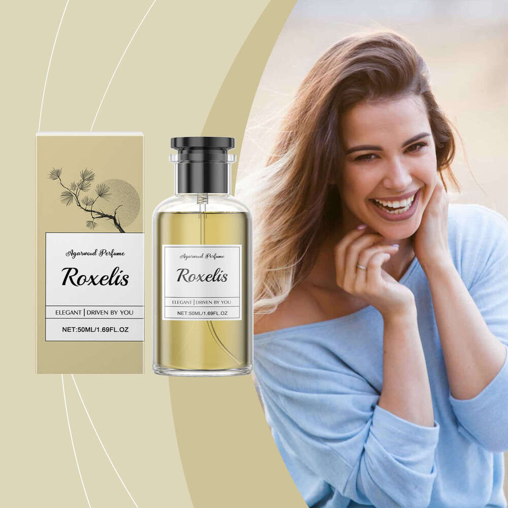 Roxelis Agarwood Cedarwood Perfume Daily Portable Long-lasting Fresh Elegant Niche Exuding Charm Fragrance S260131