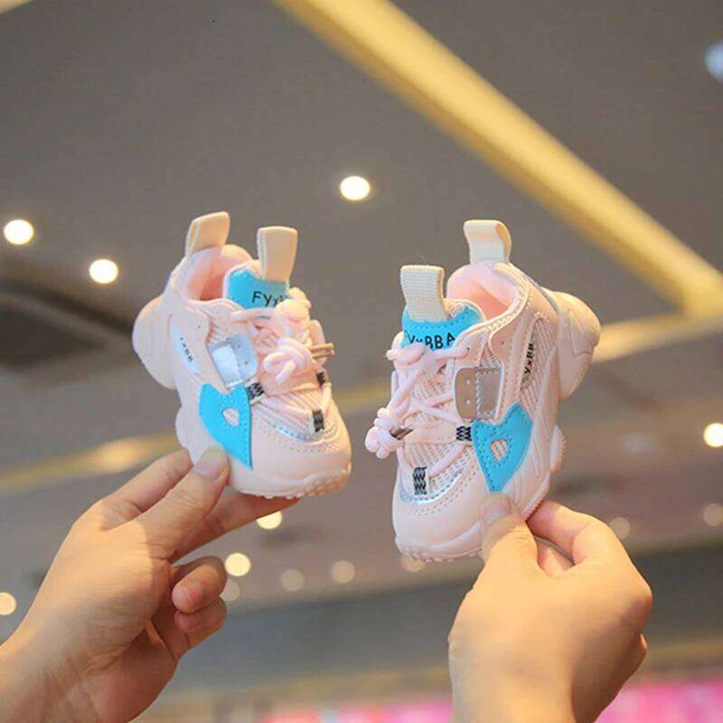 Sports Autumn Girls Boys Mesh Breathable Outdoor Children Casual Running Shoes Toddler Sneakers Y260128