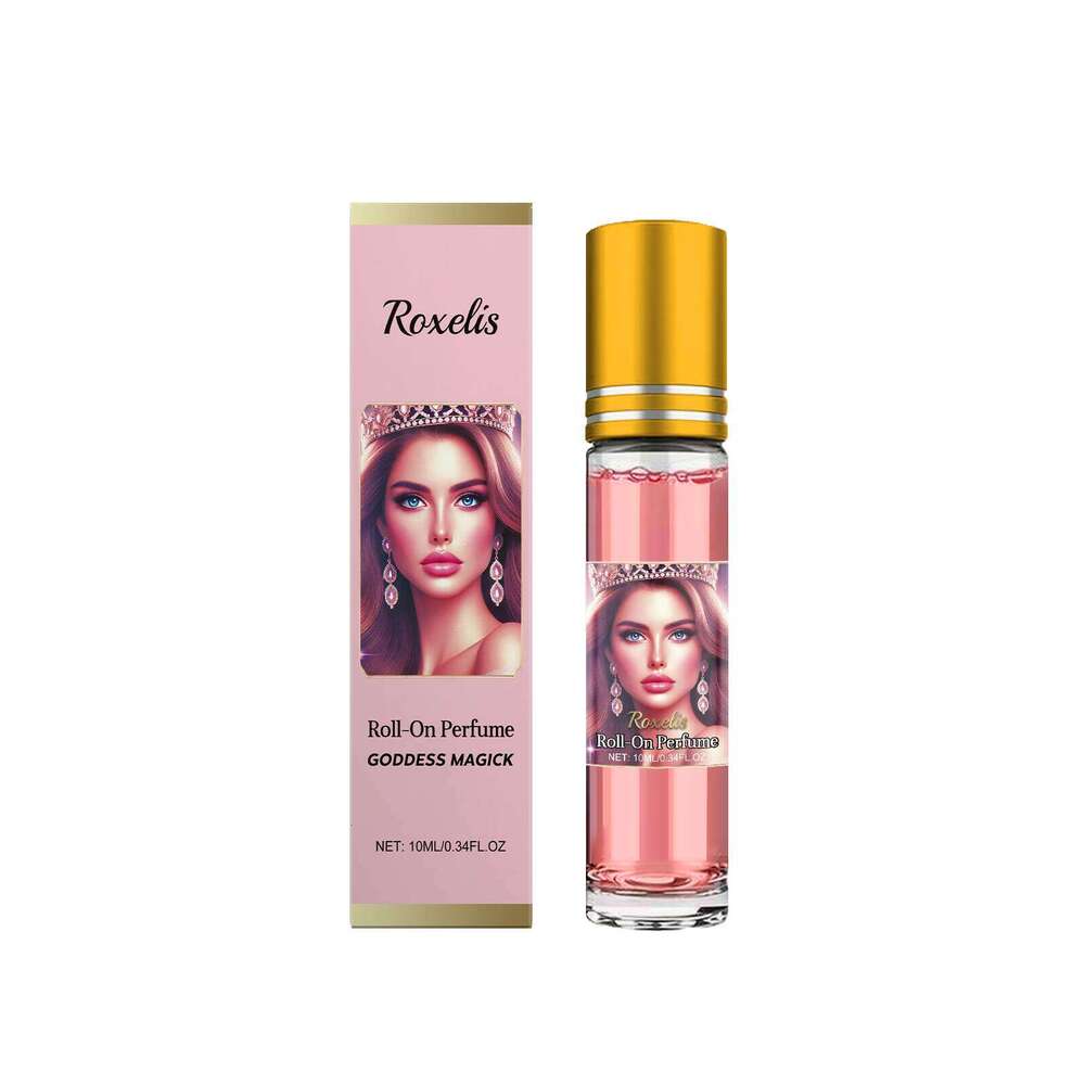 Roxelis Women's Roll-on Long-lasting Fragrance Natural Freshness Exudes Charm Elegance Temperament Convenient Perfume for Dating S260131