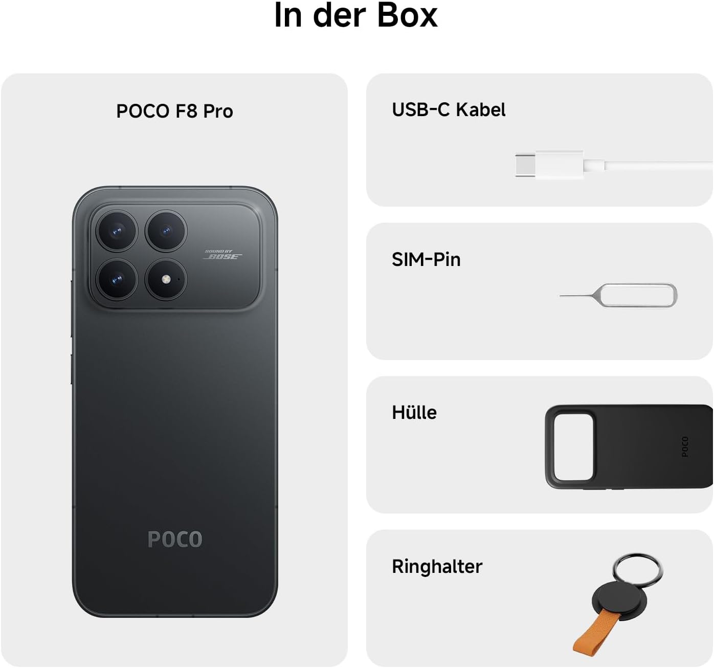 POCO F8 Pro 5G 12+256GB / 12+512GB Smartphone 6.59 inches Android 16 HyperOS 3 BT5.4 Octa-core Quad Camera 50 MP+50 MP+8 MP+20 MP 1156 x 2510 pixels