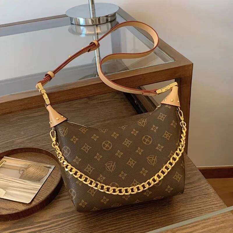Women's Personalized Handbag Fashionable Vintage Printed Shoulder Versatile Crossbody Bag