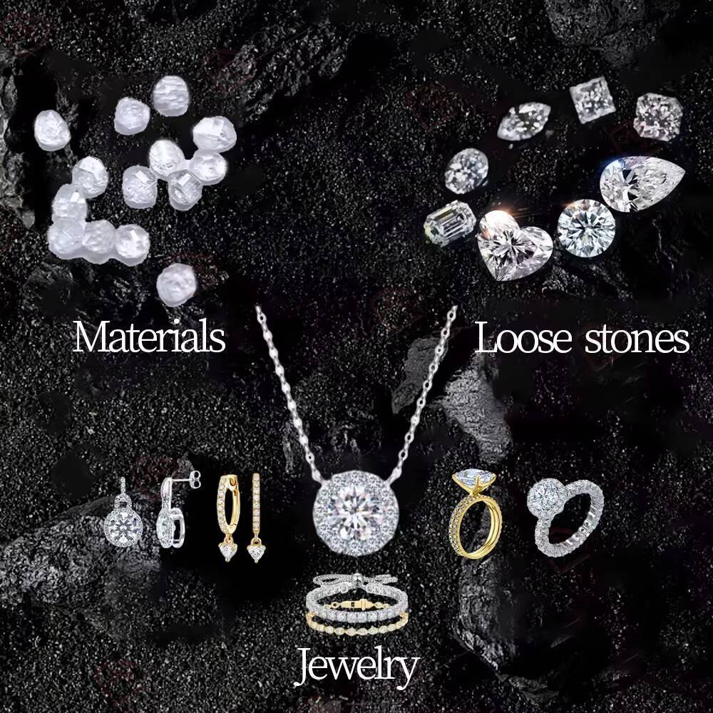 Custom Moissanite Ring Men Super Sparkling S925 Rappers Prong Setting Hiphop Iced Out Moissanite Ring