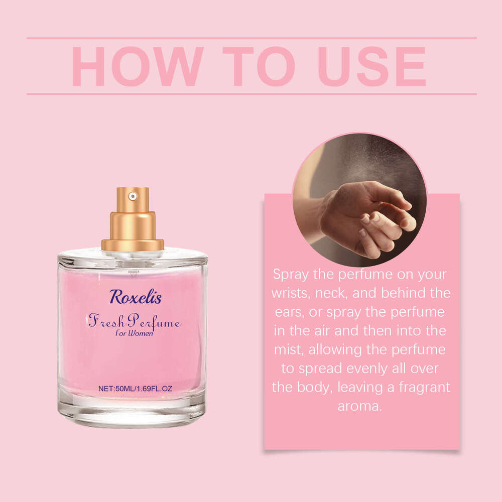 Roxelis Tuberose Fresh Scent Long-lasting Fragrance Natural Delicate Aroma Exudes Charm Perfume S260131