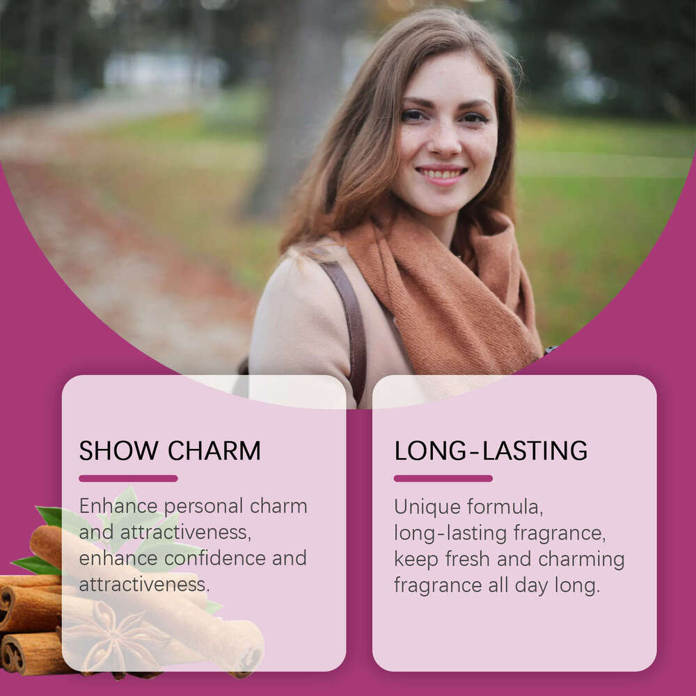 Roxelis Women's Roll-on Long-lasting Fragrance Elegant Fresh Exudes Charm Daily Couple Dating Atmosphere Perfume S260131